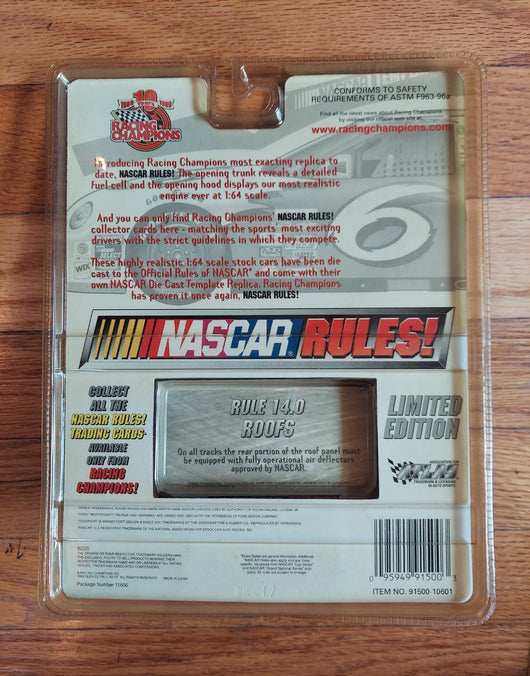 Racing Champions: Nascar Rules! #6 Mark Martin Combo - 1/64 Scale - NEW Sealed