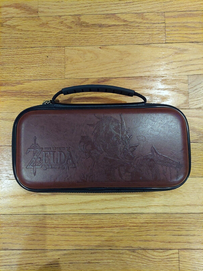 The Legend Of Zelda: The Breath Of The Wild Traveling Case For Nintendo Switch