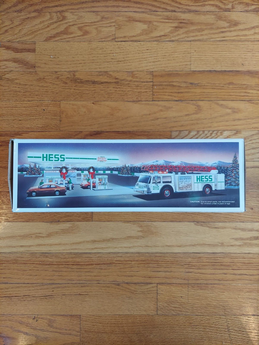 Hess Toy Fire Truck With Dual Sound Siren 1989, Fast Shipping