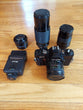 Minolta X-7 Camera W/Focal 1:2.8 28mm Lens, Minolta 1:1.7 50mm Lens, W/ Bag