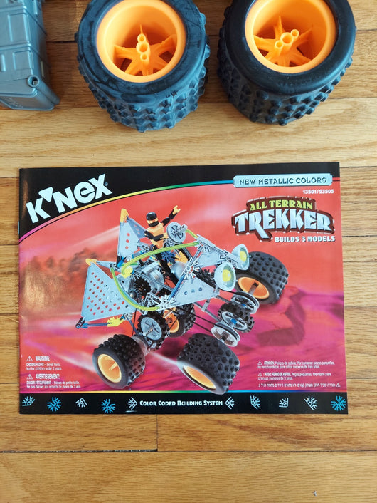 K'NEX: All Terrain Trekker (Builds 3 Models) - Open Box/Sealed Pieces  Fast Ship