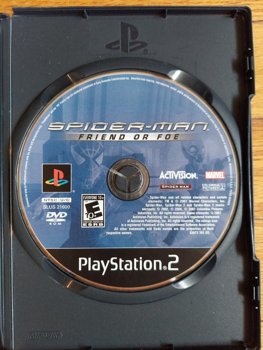 Spider-Man: Friend Or Foe (CIB) - PS2, Fast Shipping