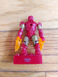 Marvel Mega Bloks 9 Figure Lot W/Accessories Captain America, Spider-Man...