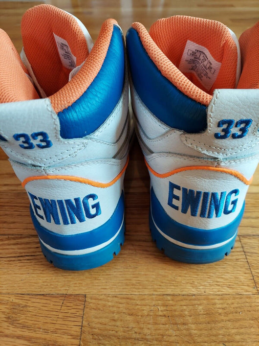 Patrick Ewing: Ewing 33 Hi (White/Orange/Blue) - Mens Size 10.5 US (Used)