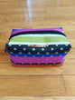 Stella & Dot Makeup Bag (Polka Dots & Stripes) Cosmetic Pouch Fast Shipping!