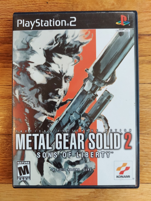 Metal Gear Solid 2: Sons Of Liberty (CIB) - PS2, Works, Fast Shipping!