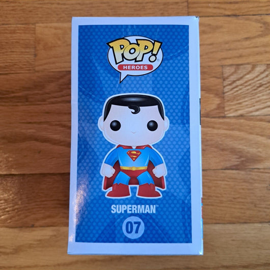 Funko Pop Superman 07 DC Universe Heroes, New, FAST SHIPPING