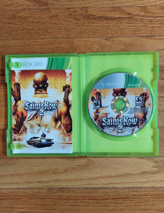 Saints Row & Saints Row 2 (Platinum Hits) (CIB) - Xbox 360 Game Action Adventure