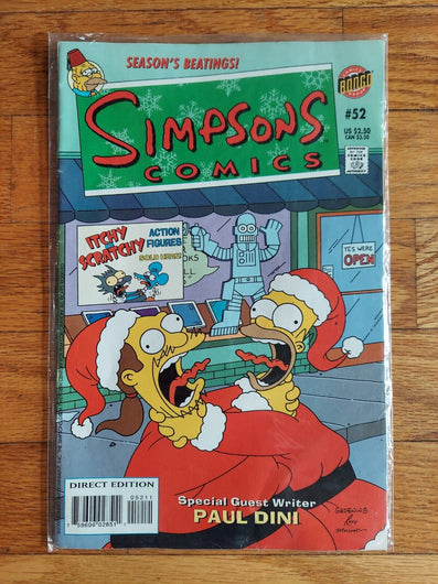 Bongo Comics: The Simpsons Comics - Season's Beatings #52, FAST SHIPPING