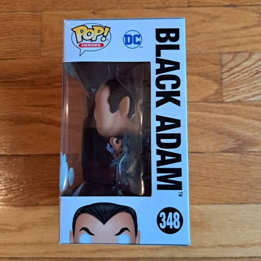 BB Funko POP DC Heroes Black Adam Glow in the Dark Big Apple Collectibles #348