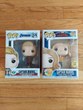 Funko Pop! Captain Marvel #444 (Glows In The Dark) & Captain Marvel #576 Combo