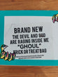 Brand New: The Devil & God Are Raging Inside Me - Ghoul Mask - NEW Open Box