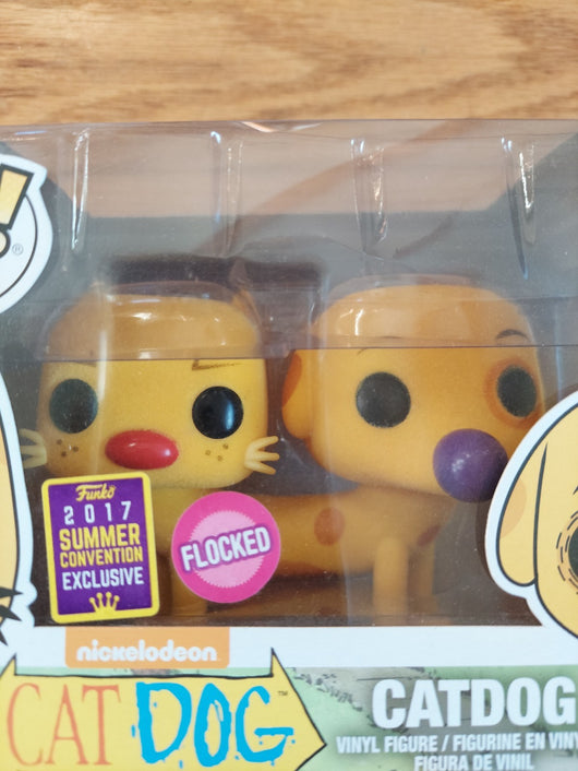 Funko Pop! Catdog - Catdog #221 (2017 Summer Convention Exclusive/Flocked) - NEW