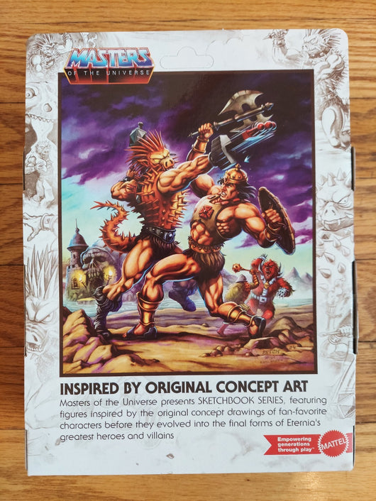 Masters Of The Universe - Sketch Book Series - Concept Art - Spikor (2025) - NEW