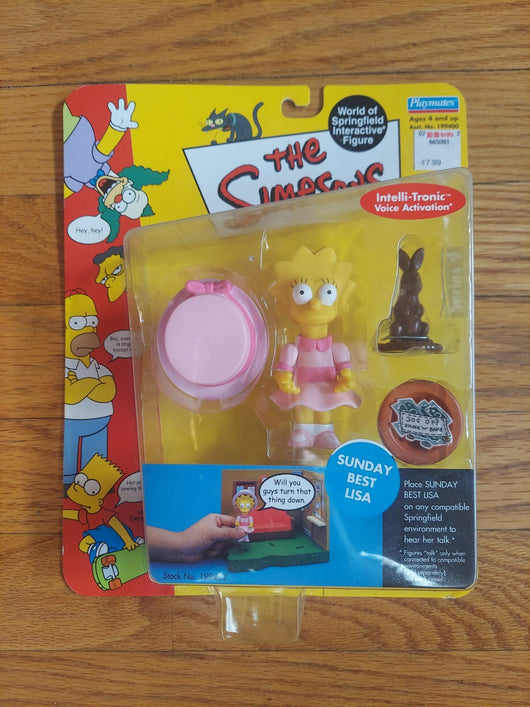 The Simpsons World Of Springfield Sunday Best Lisa Series 9 Playmates