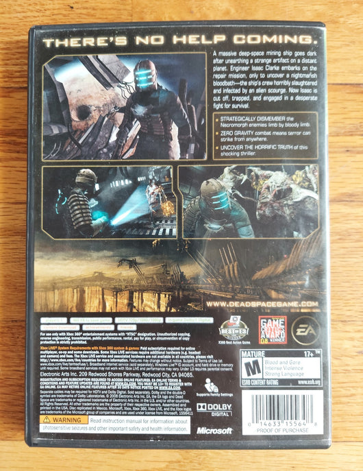 Dead Space & Dead Space 2 Combo (CIB) - Xbox 360 Survival Horror, Fast Shipping!