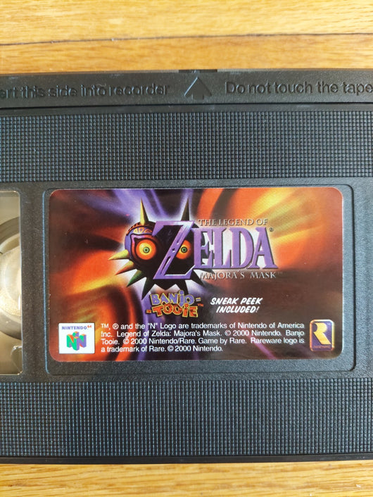 The Legend Of Zelda: Majora's Mask - VHS Hot Video Preview - Banjo-Tooie Sneak 