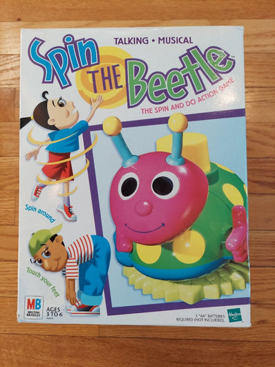 (Milton Bradley) Spin The Beetle (Works/Clean Terminals)- For Ages 3-6 (Open box