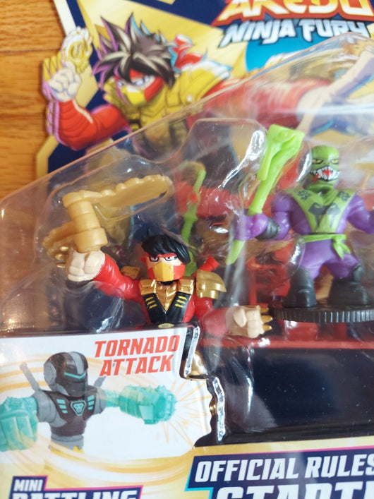 Legends Of Akedo: Ninja Fury - Official Rules Starter Pack, Fast Shipping