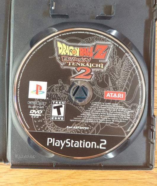 Dragonball Z: Budokai Tenkaichi 2 (No Manual) - PS2 Game Fighting Fast Shipping!