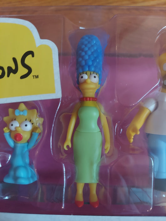 Jakks Pacific: The Simpsons - Family Sedan Set - Action Figures - NEW in Box