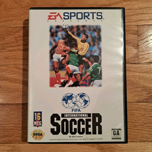 FIFA International Soccer Sega Genesis, 1993 CIB, tested, Fast Shipping