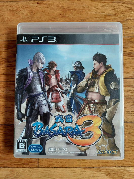 Sengoku Basara 3: Samurai Heroes (Sony / PS3) Japanese Ver. Us Seller,CIB ,Works