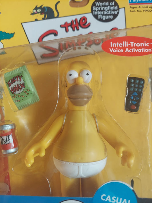 ToyFare: The Simpsons Intelli-Tronic Voice Activation - Casual Homer (Series 4)