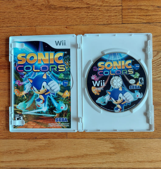 Sonic Colors (CIB) - Nintendo Wii - 3D Platformer Game - Works Fast Shipping!