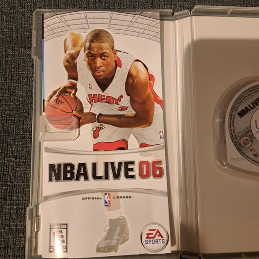 Lot of 3 PSP EA Sports Games: TIGER Woods 08 PGA, NBA Live 06, Madden NFL 08