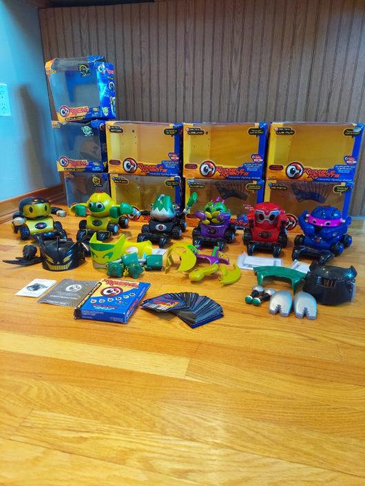 Rumble Robots (Diamond Series): Complete Set Of 6 Robots, Read des, Fast Ship!