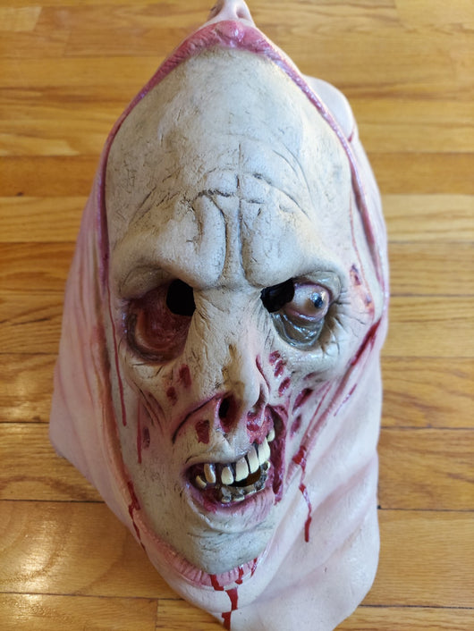 2 Faces/Zombie Latex Mask (2015 Rubies Costume) Halloween Prop - Brand New