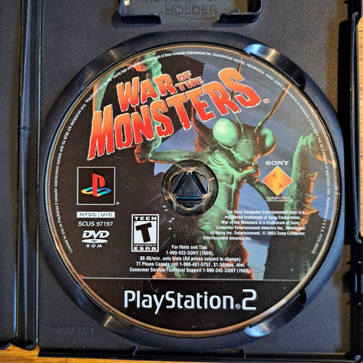 War of the Monsters (Sony PlayStation 2, 2003) PS2 CIB, Manual, Tested,Fast Ship