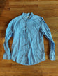 Maison Martin Margiela: Light Baby Blue Long Sleeve Button Down Men 54 Slim