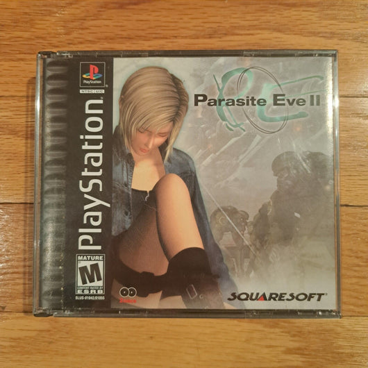 Parasite Eve II 2 (Sony PlayStation 1, 2000) PS1 CIB Complete NM Disc,Fast SHIP