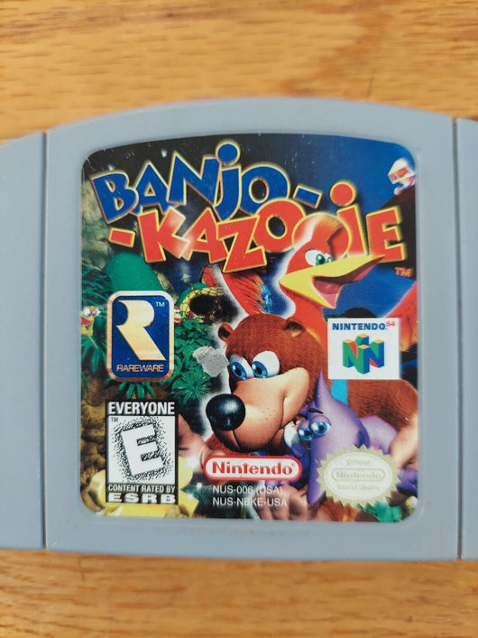 Banjo-Kazooie N64,Works,Fast Shipping 
