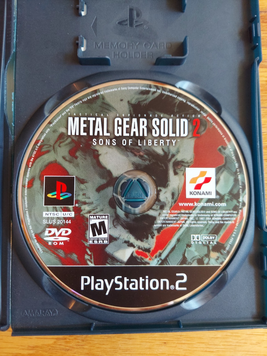 Metal Gear Solid 2: Sons Of Liberty (CIB) - PS2, Works, Fast Shipping!