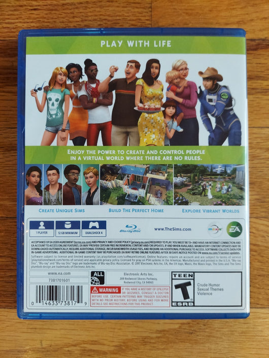 The Sims 4 PS4 (CIB), Works, Shipping!