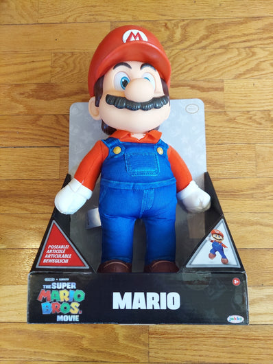 Mario Plushie - The Super Mario Bros Movie (Brand New), Fast Shipping