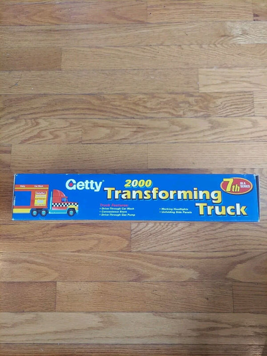 2000 GETTY Transforming Truck 7th in a Series New in Box, Fast Shipping!