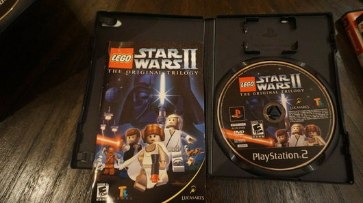 LEGO Star Wars II: The Original Trilogy (PS2) & Star Wars Battlefront 2 (CIB)
