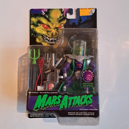 Mars Attacks Paeec Overlord Action Figure Trendmasters Vintage 1996