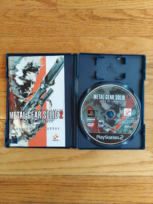 Metal Gear Solid 2: Sons Of Liberty (CIB) - PS2, Works, Fast Shipping!
