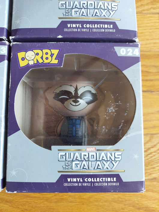 Funko! Dorbz: Guardians Of The Galaxy Bundle (Starlord #013, Drax #017...,New