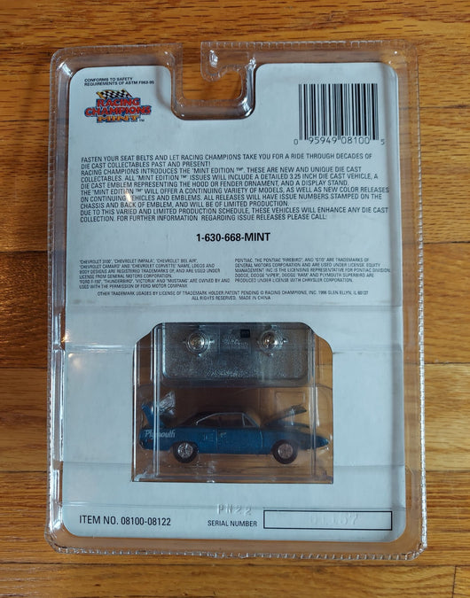 Racing Champions: Mint - 1970 Plymouth Superbird - Diecast - NEW Fast Shipping!