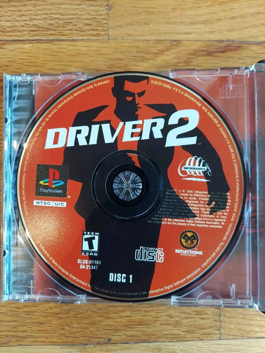Driver 2 PS1 PlayStation 1- Complete CIB, Works, Fast Shipping, Great Game