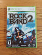 Harmonix Rock Band Wired Fender Stratocaster Guitar Xbox 360 W/Strap & Rock Band