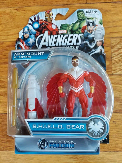 Hasbro Marvel Avengers Assemble S.H.I.E.L.D. Gear sky attack Falcon Figure