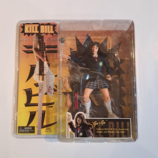 Kill Bill Vol. 1 Go-Go Yubari Action Figure NECA Series 1 2004,New ,Fast Ship