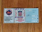Mets 1988 Game 4 Championships - 2 Ticket Stubs (Seat 1 & 2), FAST SHIPPING